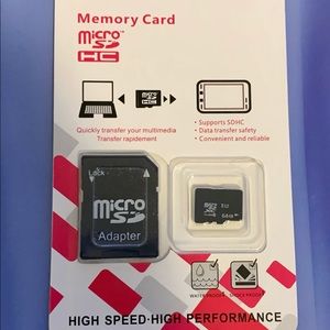 64 GB Micro SD memory card